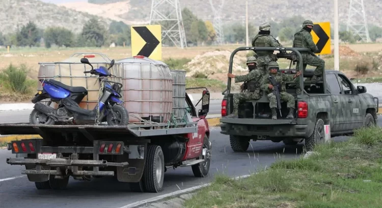 Guardia Nacional atacó a pedradas a huachicoleros en Hidalgo