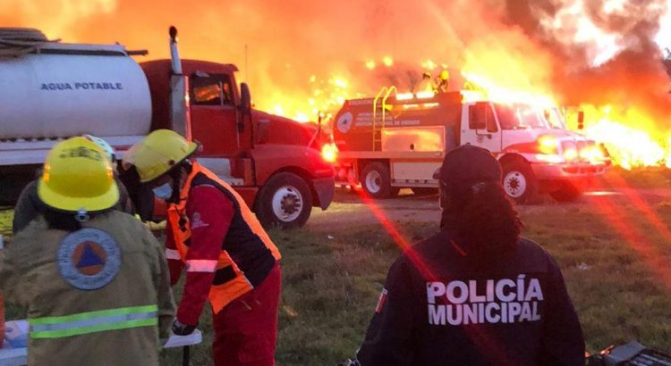 Bomberos sofocaron un Incendio en la Hidalgo