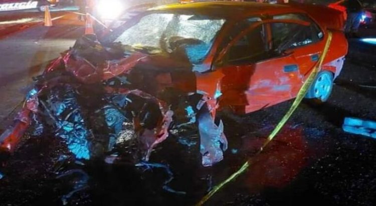 Accidente en carretera fallece una persona en Tulancingo