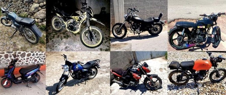 En Tulancingo, 1 de cada 20 motocicletas intervenidas son robadas