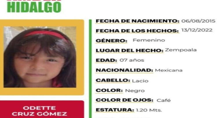 Activan alerta Amber por hija de Diana Gómez, quien fue asesinada en Hidalgo