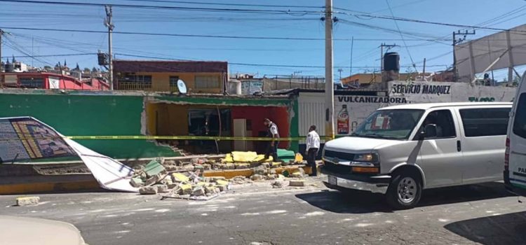 Explota cilindro de gas en vivienda de Tulancingo