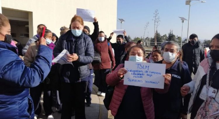 Paro laboral en Hospital General de Tulancingo, incumplimiento de aguinaldo