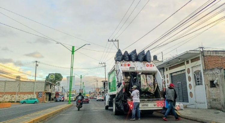 Próximo 12 diciembre no habrá servicio de recolección en Tulancingo