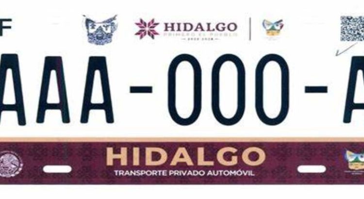 Reemplacamiento en Hidalgo, a partir de 2023