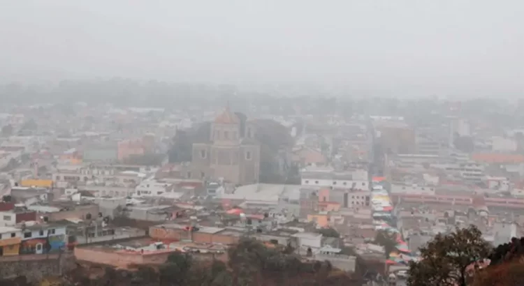 Tulancingo espera heladas en por el frente frío 19