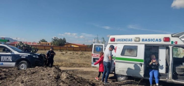 Cae globo aerostático cerca de la autopista Tulancingo-Ecatepec