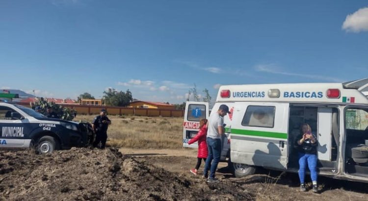 Cae globo aerostático cerca de la autopista Tulancingo-Ecatepec