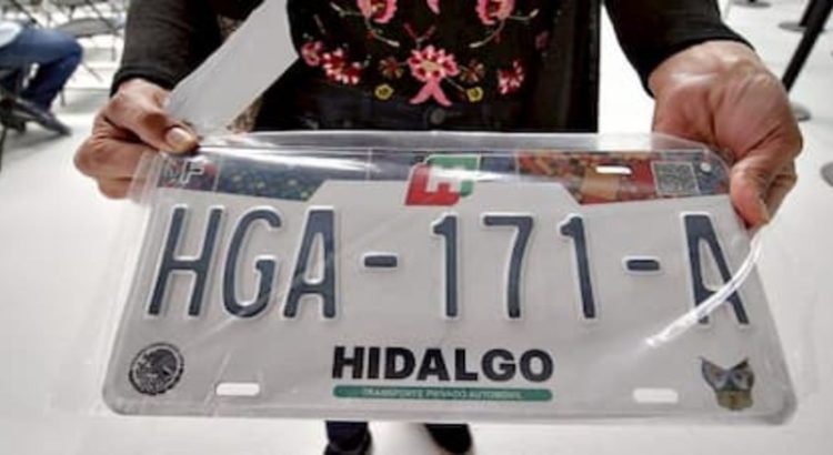 Entregaron más de 20 mil nuevas placas en Hidalgo