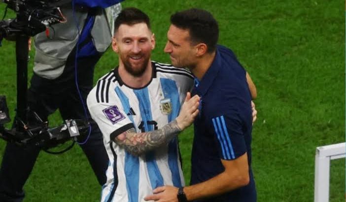 Lionel Scaloni intentará que Messi juegue el próximo Mundial