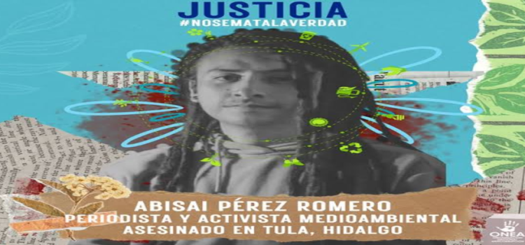 Denuncian el asesinato de activista en Hidalgo