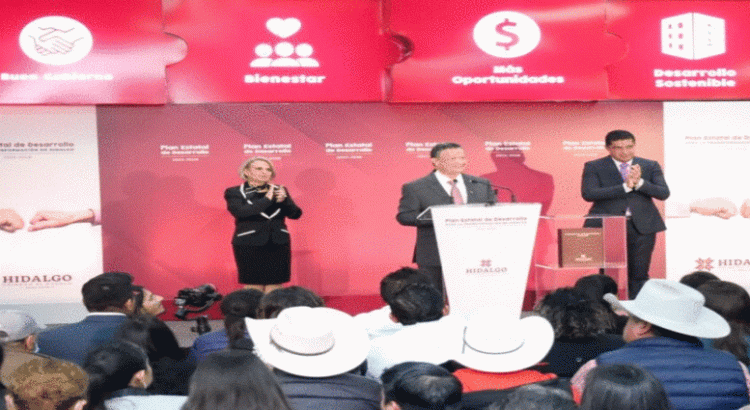 Menchaca presenta PED que da soluciones a viejos problemas de Hidalgo