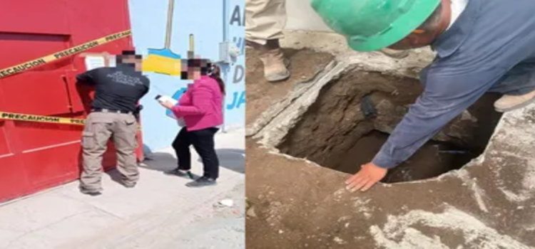 Localizan túnel huachicolero en Hidalgo en lugar donde vendían productos de limpieza