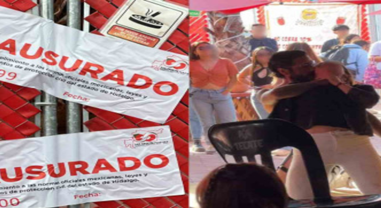 Clausuran bar con strippers y universitarios en Hidalgo