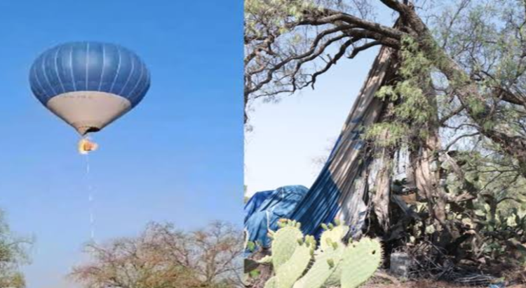 Capturan en Hidalgo a piloto del globo aerostático que de se desplomó en Teotihuacán