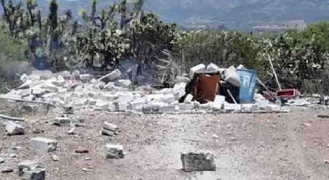 Explosión de polvorín en Hidalgo deja dos heridos