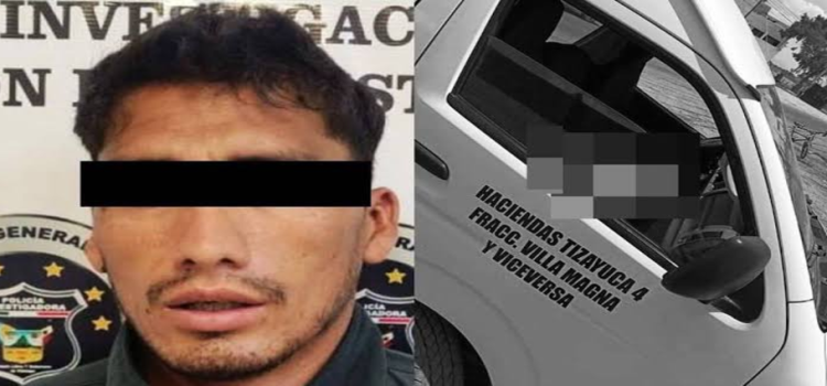 Capturan a presunto homicida de chofer de transporte en Hidalgo