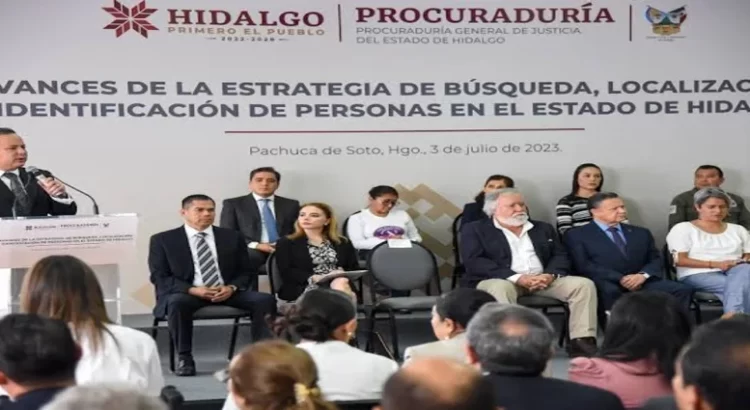 Gobierno de Hidalgo asume su responsabilidad en la búsqueda e identificación de personas