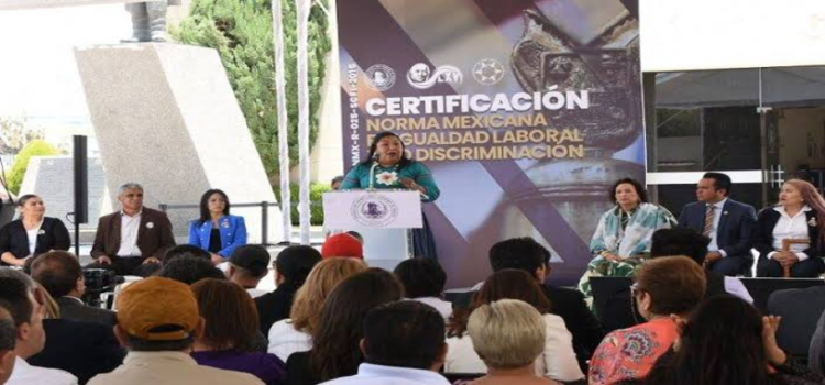 Congreso de Hidalgo recibe certificación en igualdad