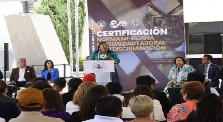 Congreso de Hidalgo recibe certificación en igualdad