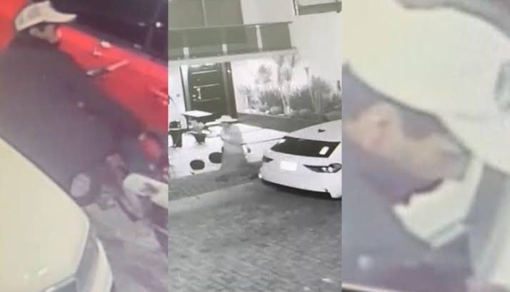 Captan a sujetos robando en fraccionamiento de Tulancingo