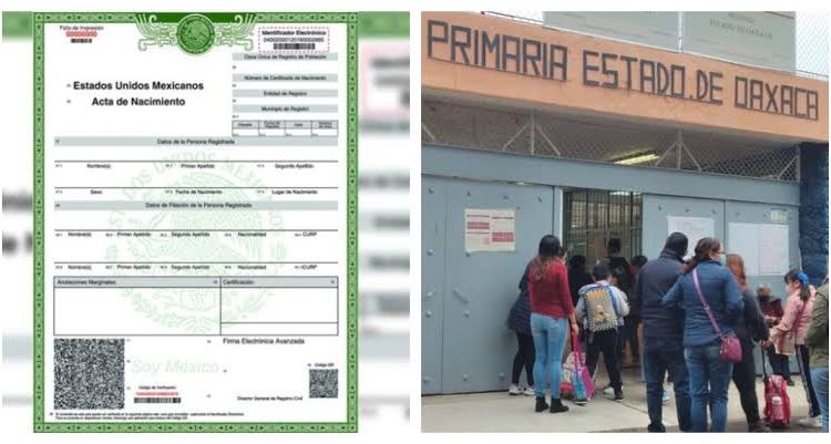 Por regreso a clases aumentan solicitudes de copias de actas de nacimiento