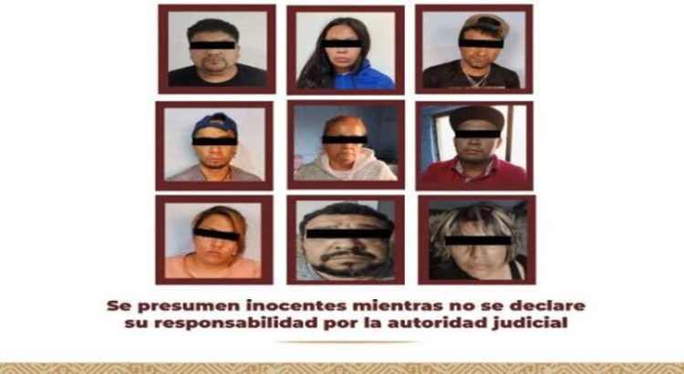 Procuraduría General de Justicia de Hidalgo vincula a nueve personas por narcomenudeo