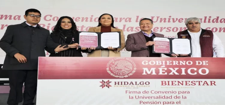 Llega a Hidalgo pensión universal para personas con discapacidad