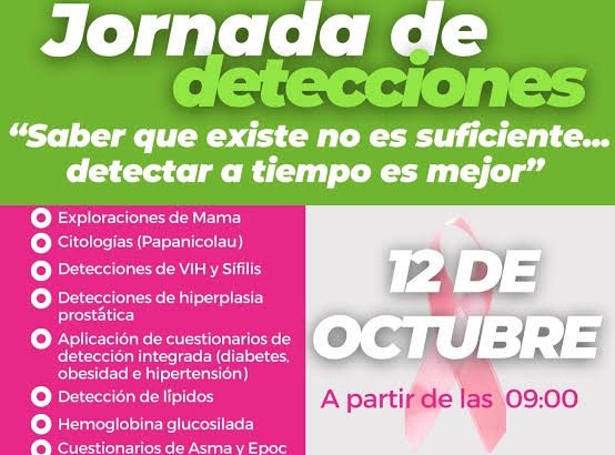 Organiza Tulancingo jornada de detección de enfermedades