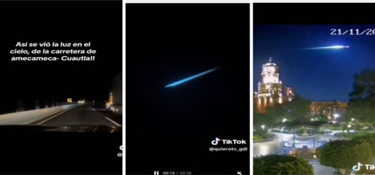 Meteorito ilumina el cielo de Hidalgo