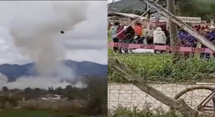 Explosión de polvorín en Hidalgo deja 5 personas muertas