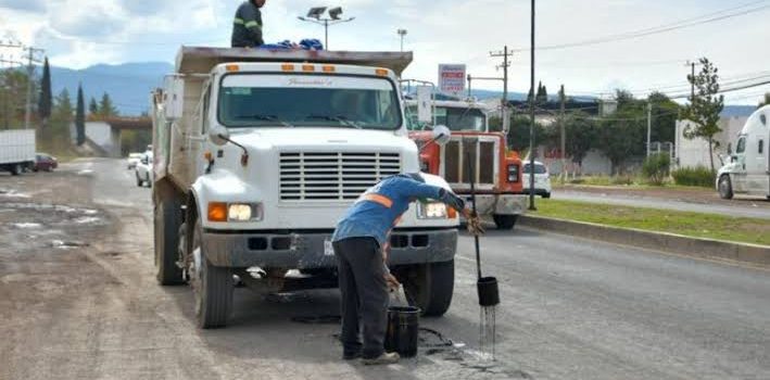 Realiza Tulancingo jornada de bacheo