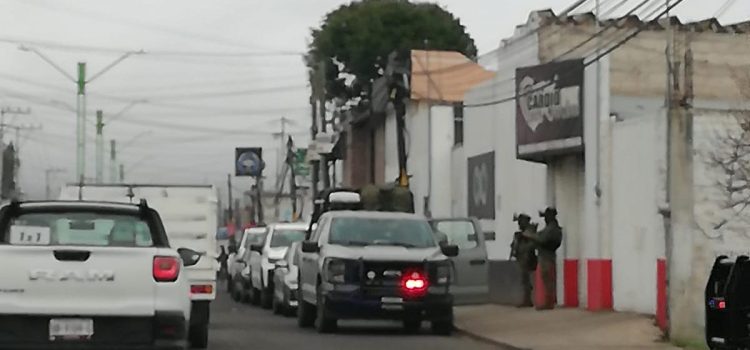 Reportan presencia de las Fuerzas Armadas en Tulancingo