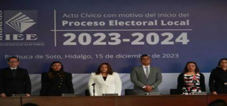 Inicia en Hidalgo el proceso electoral 2023-2024