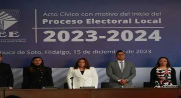 Inicia en Hidalgo el proceso electoral 2023-2024