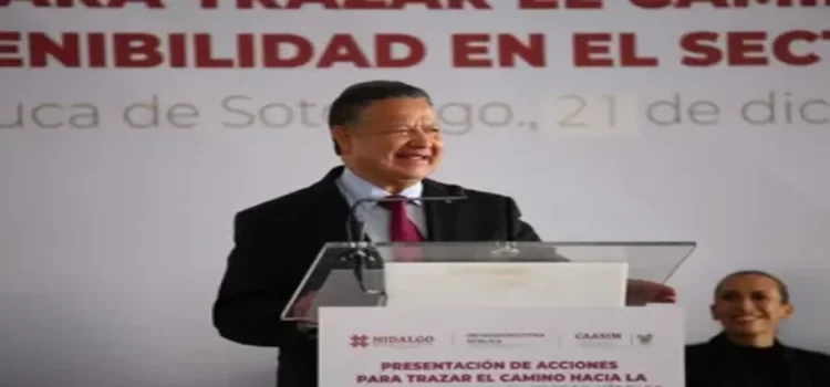 Julio Menchaca destina 600 mdp en el sector hídrico de Hidalgo