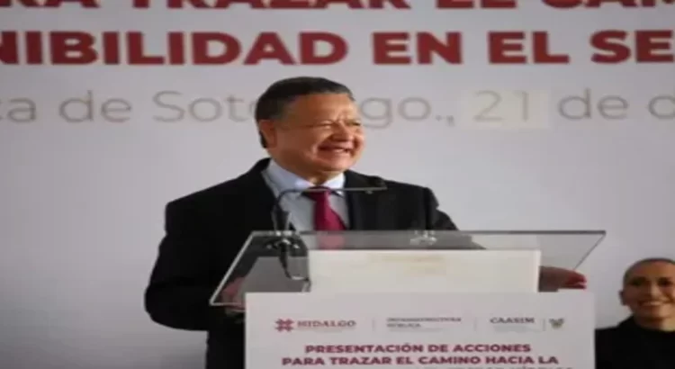 Julio Menchaca destina 600 mdp en el sector hídrico de Hidalgo