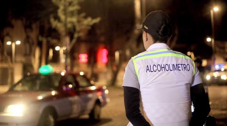 Sancionaron a 130 automovilistas en alcoholímetro