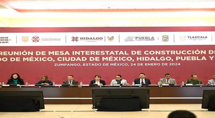 Realizan Mesa de Paz entre Edomex, CDMX, Hidalgo, Puebla y Tlaxcala