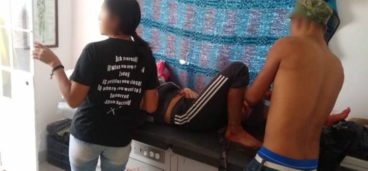 Adolescente es herida de bala en la pierna dentro de anexo en Tulancingo