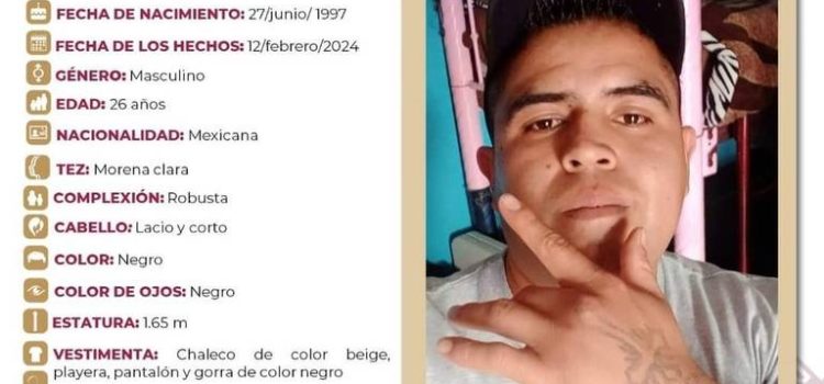 Desaparecidos en Tulancingo