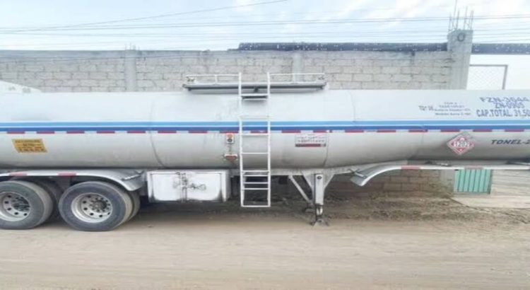 Decomisan en Hidalgo 50 mil litros de combustible robado