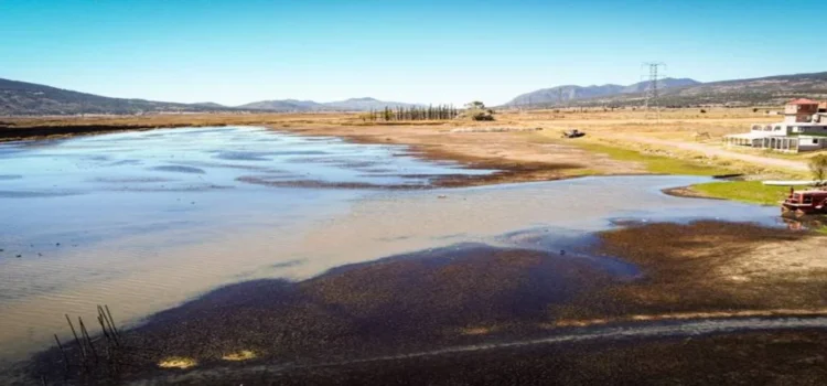 Disminuye agua en presas de Hidalgo