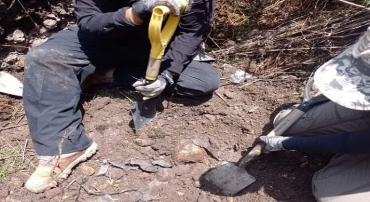 Agricultores encuentran fosa clandestina en Hidalgo