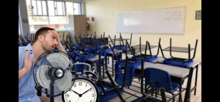 Horario escolar sin cambios en Hidalgo pese a altas temperaturas