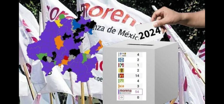 Estos son los 54 municipios donde gobernará Morena, resultados PREP Hidalgo 2024