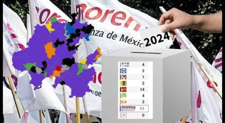 Estos son los 54 municipios donde gobernará Morena, resultados PREP Hidalgo 2024