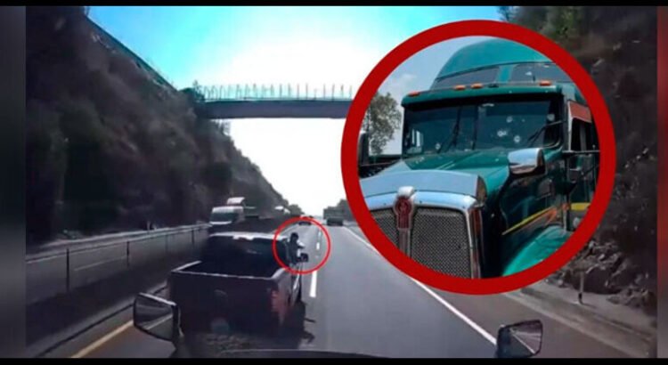 Disparan 22 balazos para asaltar tráiler en Arco Norte en Hidalgo