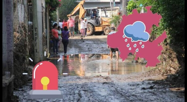 Declara gobierno emergencia en 36 municipios de Hidalgo por lluvias