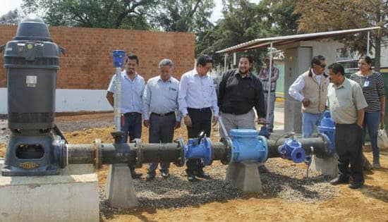 Colonias de Tulancingo beneficiadas con obras de agua potable